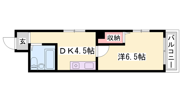 WITH ROSE元町の物件間取画像
