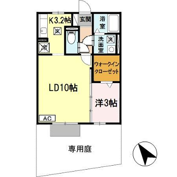 物件間取画像