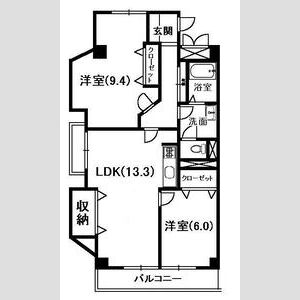 ロワイヤル八代の物件間取画像