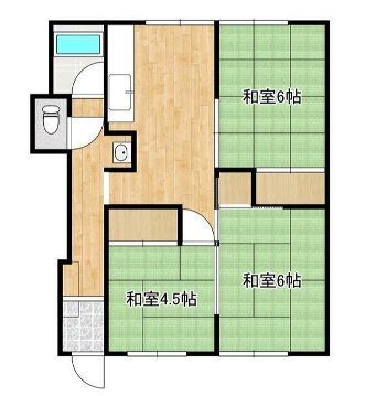 白鳥マンションの物件間取画像