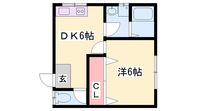 物件間取画像