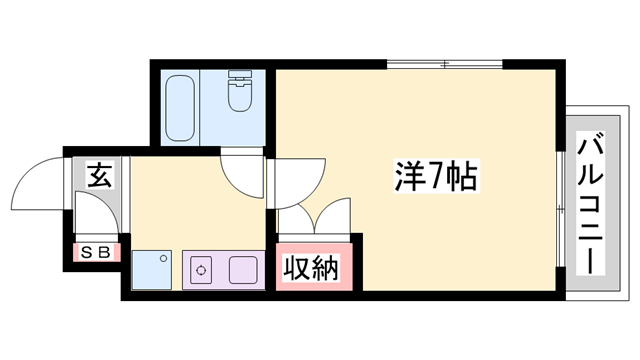 プレアール姫路龍野町の物件間取画像