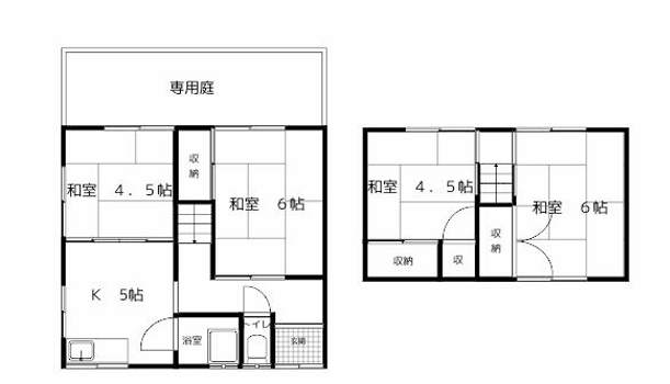 物件間取画像