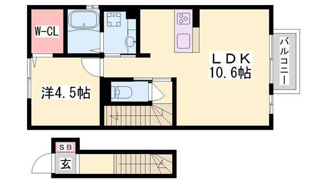PARC MIDIの物件間取画像