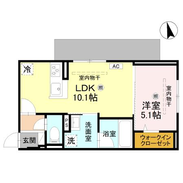 物件間取画像