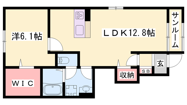 LoveLyの物件間取画像