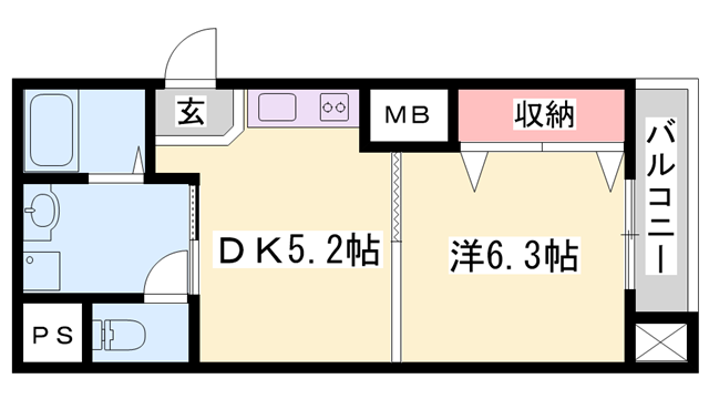 物件間取画像
