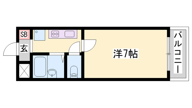 物件間取画像