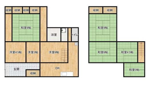物件間取画像