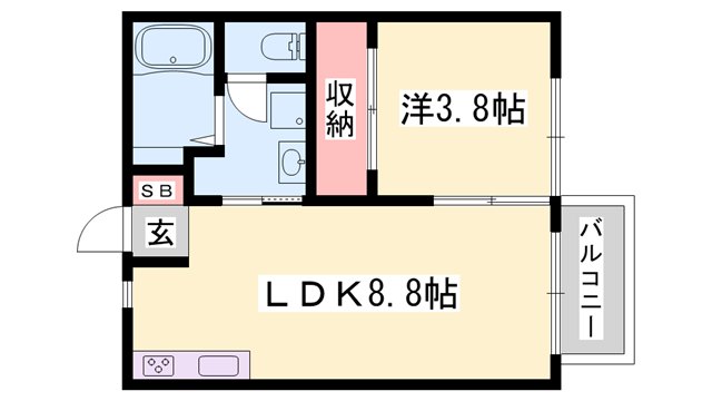 物件間取画像