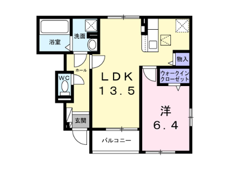 物件間取画像