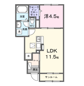 物件間取画像