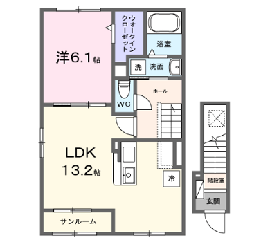 物件間取画像
