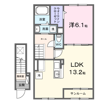 物件間取画像