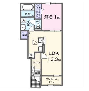 物件間取画像
