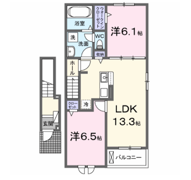 物件間取画像