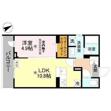 物件間取画像