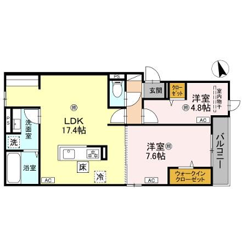 物件間取画像