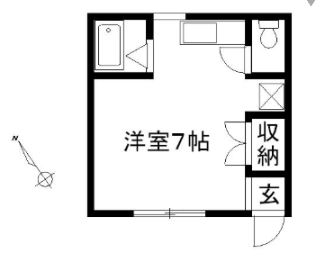 物件間取画像