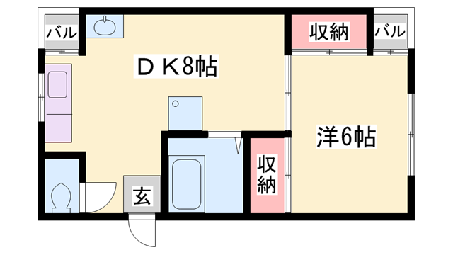 石水会館の物件間取画像