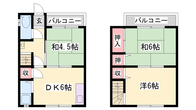 物件間取画像