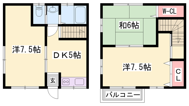 物件間取画像