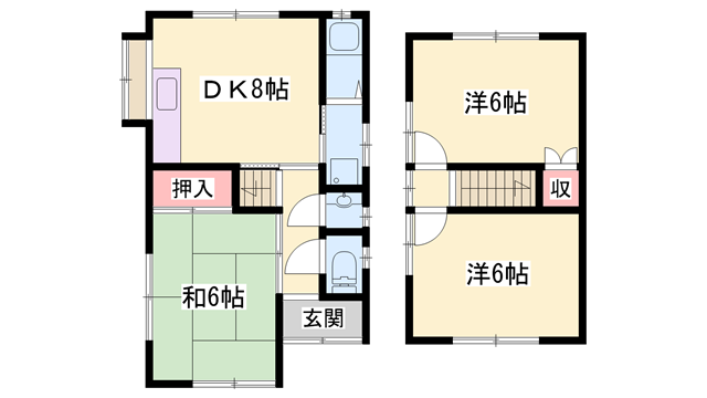 物件間取画像