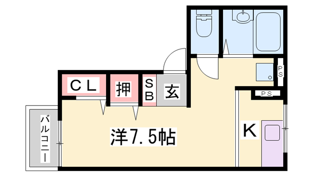 物件間取画像