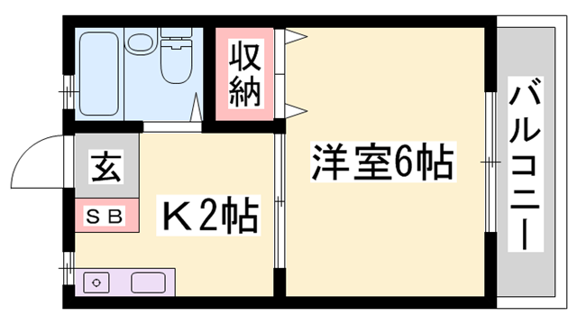 物件間取画像