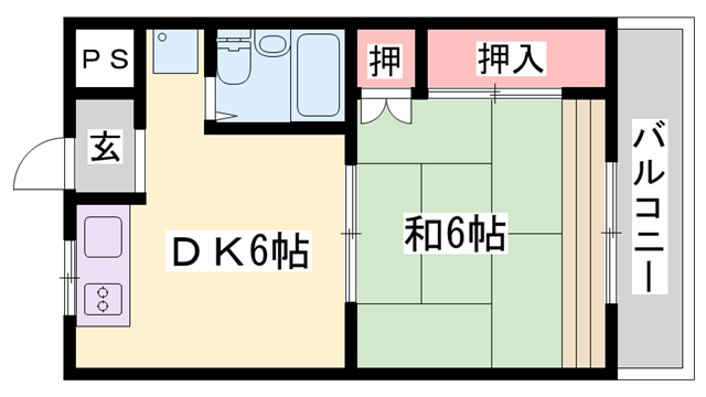 物件間取画像