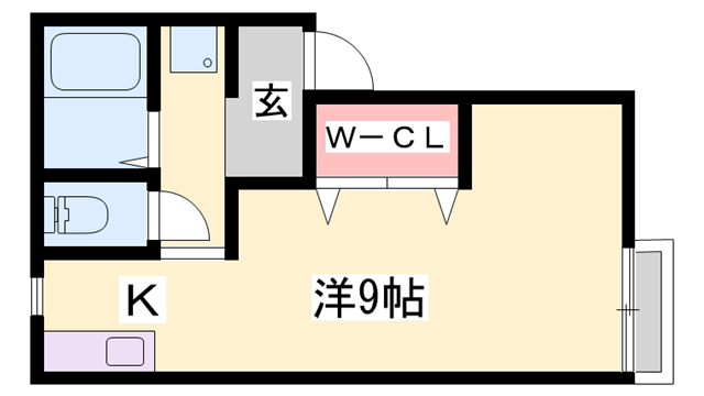 エステート八代の物件間取画像