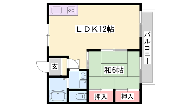 物件間取画像