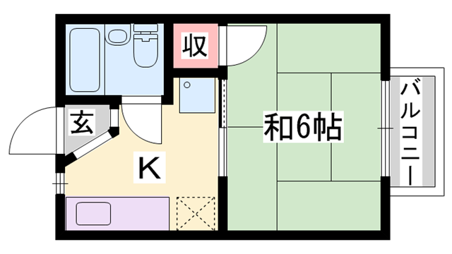 シラサギの物件間取画像