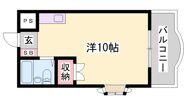 物件間取画像