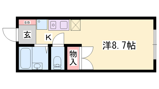 物件間取画像