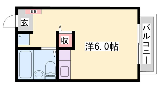 パレス苫編Ⅰの物件間取画像