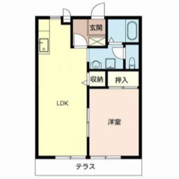 物件間取画像
