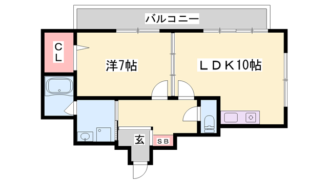 物件間取画像