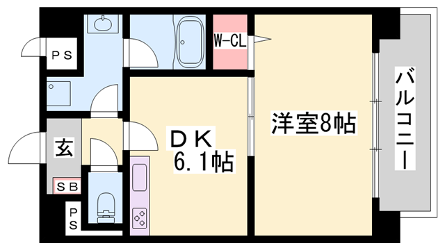 物件間取画像