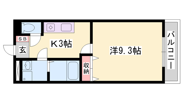 ホッフェン シュタットの物件間取画像