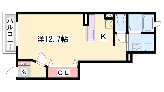 物件間取画像