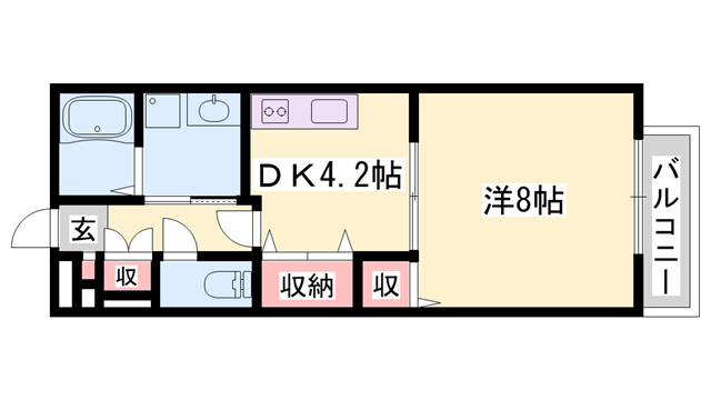 アドラブール夢の物件間取画像