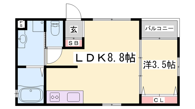 物件間取画像