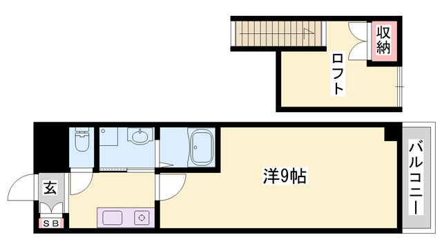 ベルフラワー山野井の物件間取画像