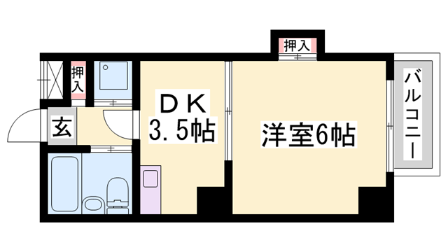 物件間取画像