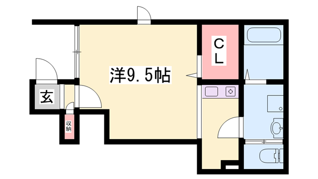 物件間取画像