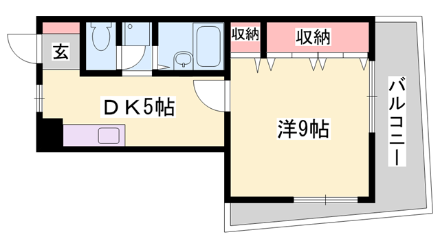 物件間取画像
