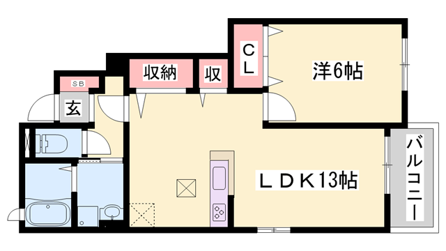 物件間取画像