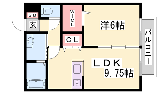 物件間取画像