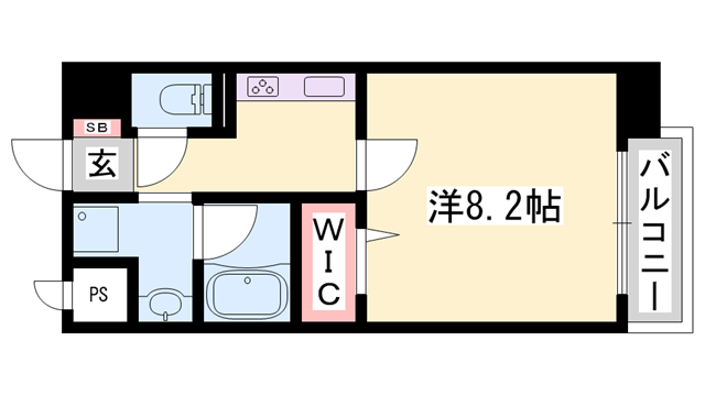 物件間取画像
